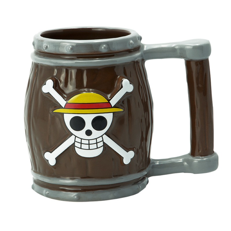 One Piece Barile tazza 3D